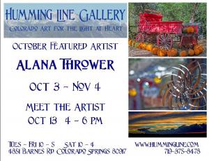 October Featured Artist Alana Thrower
